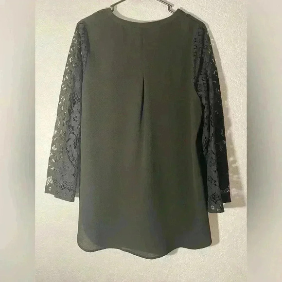 Fig and Flower Black Long sleeve Womens Size Large Blouse - Picture 8 of 8